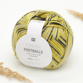 Пряжа Rico Superba Footballs 4 ply 001