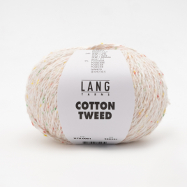 Пряжа Lang Yarns Cotton Tweed 0001